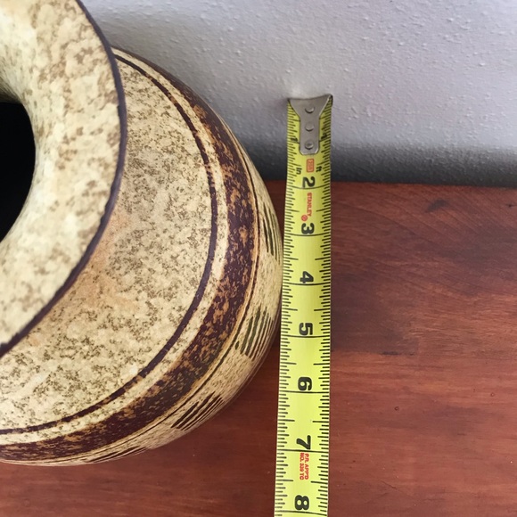 Vintage pottery craft mid century modern ceramic pottery vase - Picture 5 of 6